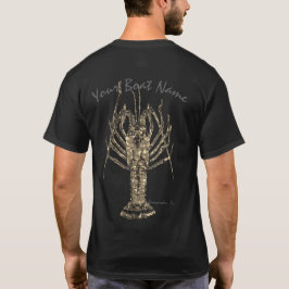 T-shirt Chemise épineuse faite sur commande de homard de