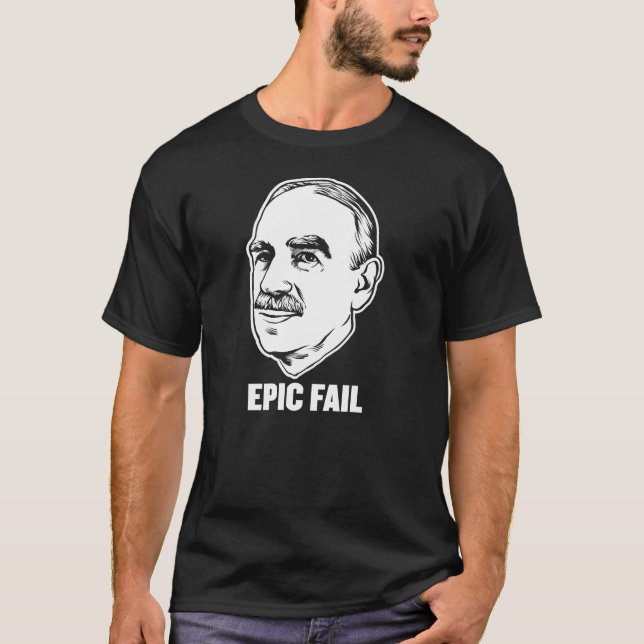 T-shirt Chemise épique d'échouer de Keynes (Devant)
