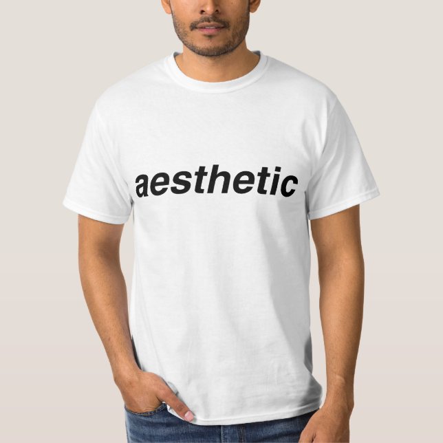 T-shirt Chemise esthétique (Devant)