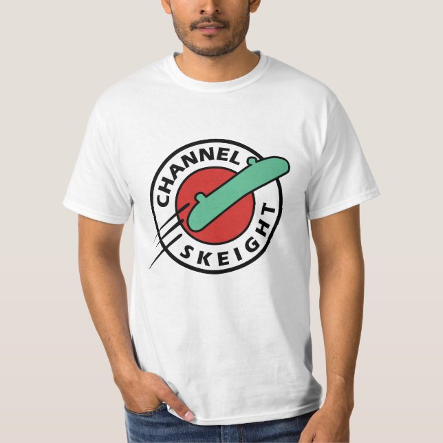 T-shirt Chemise exprès de Skeight de la Manche (Devant)