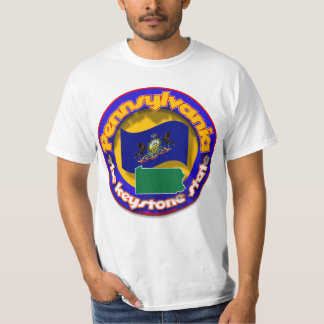 T-shirt Chemise F/B de cercle de la Pennsylvanie
