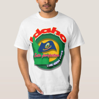 T-shirt Chemise F/B de cercle de l'Idaho