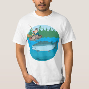T-shirt chemise F/B de vairon