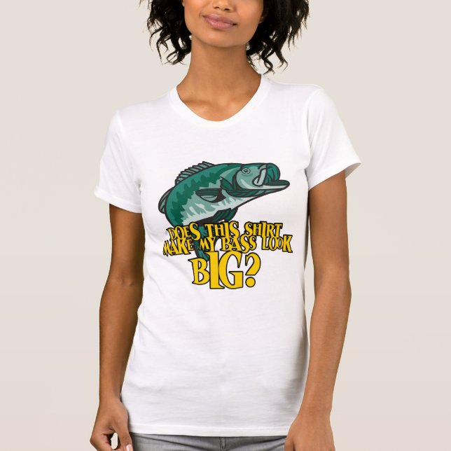 T-shirt Chemise Faire Ma Basse Apparaître Gros Amusant Pêc (Devant)