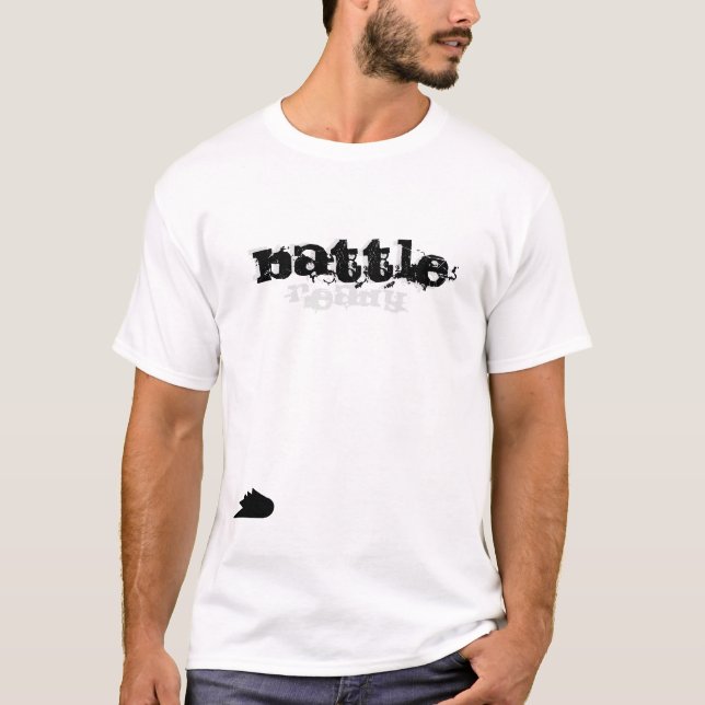 T-shirt Chemise faisante de la planche à roulettes (Devant)
