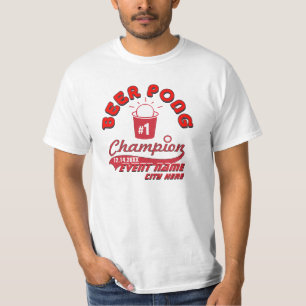 T-shirt Chemise faite sur commande de récompense de