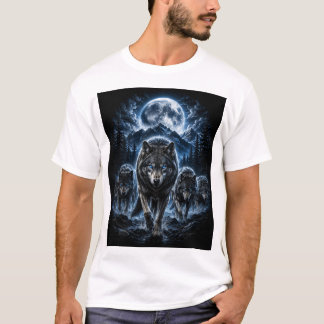 T-shirt Chemise fantaisie Lune sombre du Faucheur sinistre