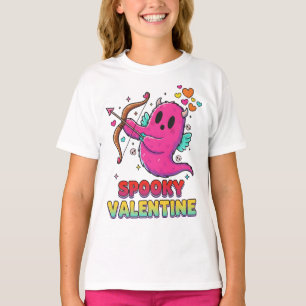 T-shirt Chemise fantôme de Cupidon pour la Saint-Valentin