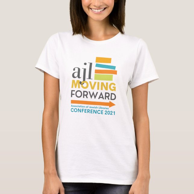 T-shirt Chemise féminine de la conférence AJL 2021.  (Devant)