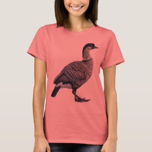 T-shirt Chemise féminine de l'Oie hawaïenne (Nene)