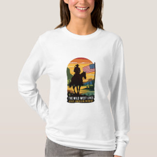 T-shirt chemise femme américaine, chemise femme américaine