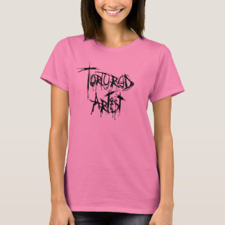 T-shirt Chemise femme artiste torturée