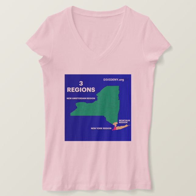T-shirt Chemise femme des Régions autonomes (Design devant)