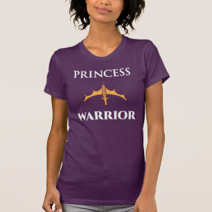 T-shirt Chemise femme guerrière princesse
