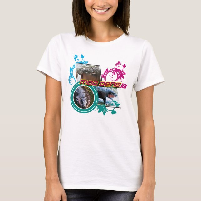 T-shirt Chemise femme MooDeng (Devant)