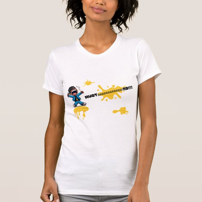 T-shirt Chemise femme Mustaaaard (Devant)