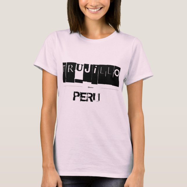 T-shirt Chemise femme - Trujillo, Pérou (Devant)