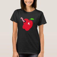 Chemise Femmes Pomme avec Ver