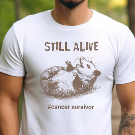 T-shirt Chemise ferale survivant du cancer, cadeau non cha