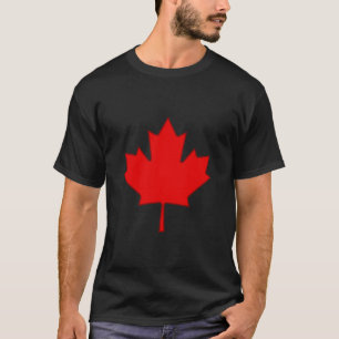 T-shirt Chemise Feuille d'érable du Canada