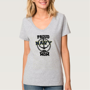 T-shirt Chemise fière d'Ancre de maman de marine