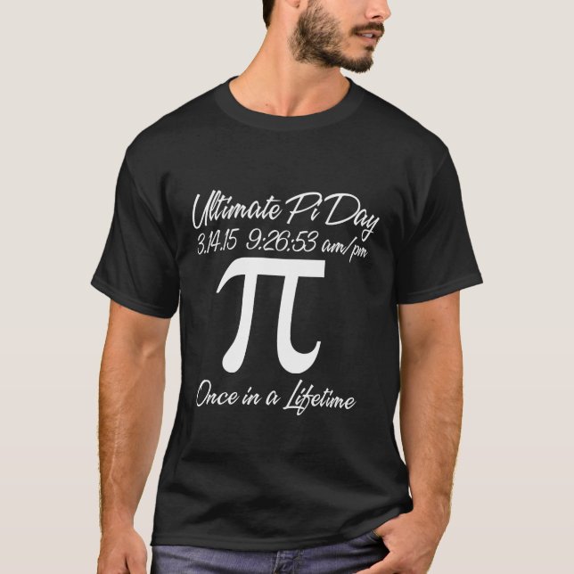 T-shirt Chemise finale de jour de pi (Devant)