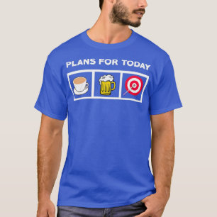 T-shirt Chemise fléchettes - Plans Pour Aujourd'Hui Dessin