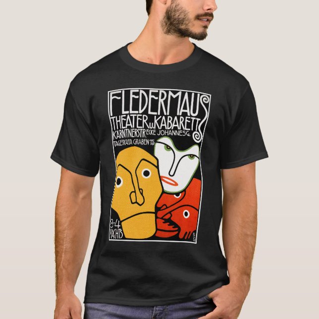 T-shirt Chemise : Fledermaus Théâtre et Cabaret (Devant)