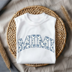 T-shirt Chemise Floral Mimi, cadeau d'anniversaire pour gr