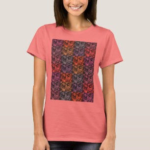 T-shirt Chemise florale multicolore
