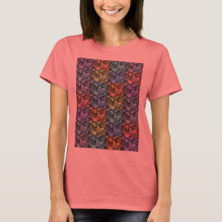 T-shirt Chemise florale multicolore