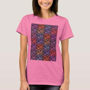 T-shirt Chemise Florale multicolore (rose)