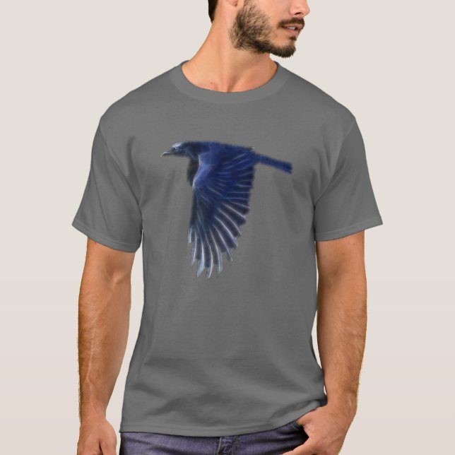 T-shirt Chemise Flying Raven (Devant)