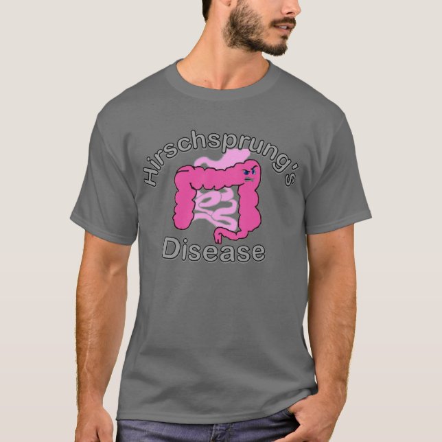 T-shirt Chemise foncée de conscience de maladie de (Devant)
