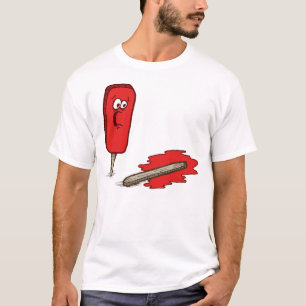 T-shirt Chemise fondue de crème glacée