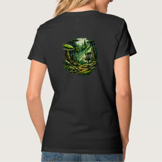T-shirt Chemise forest disc femmes