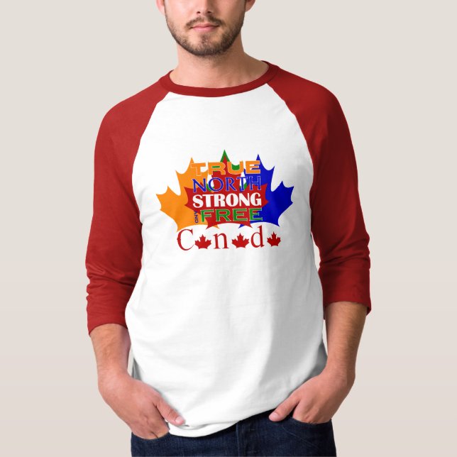 T-SHIRT CHEMISE FORTE ET LIBRE DE NORD VRAI (Devant)