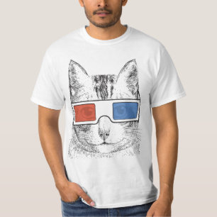 T-shirt Chemise fraîche de chat
