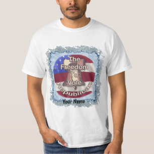 T-shirt Chemise Freedom To Vote Republican