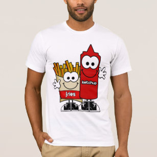 T-shirt Chemise Fries et Ketchup