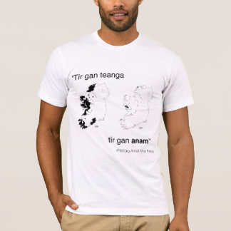 T-shirt Chemise gan de Tír Teanga