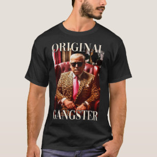 T-shirt Chemise Gangster originale Maga Donald Trump 20