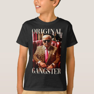T-shirt Chemise Gangster originale Maga Donald Trump 20