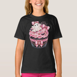 T-shirt Chemise « Ghost Cupcake » Halloween adorable