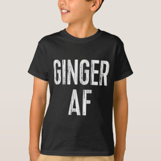 T-shirt Chemise Ginger Af Irlandais Hommes Femmes Jour de 