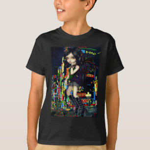 T-shirt Chemise gothique de fée de Tokyo d'ange de