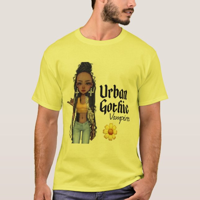 T-shirt Chemise gothique urbaine 4 (Devant)