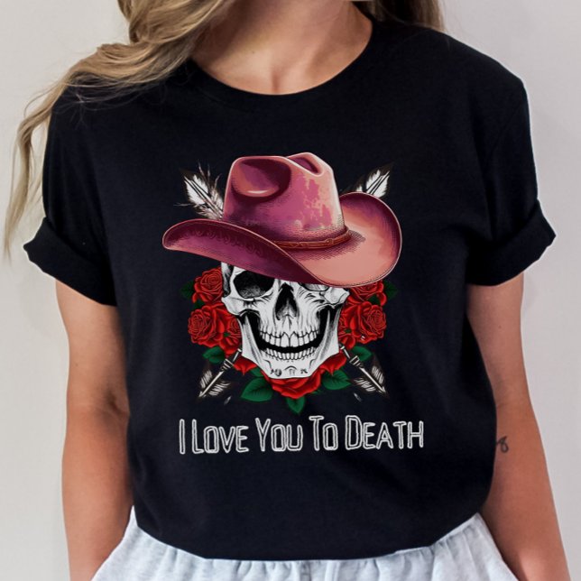 T-shirt Chemise gothique Valentine, Squelette Valetines (Créateur téléchargé)