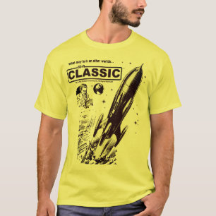 T-shirt Chemise graphique classique de science-fiction des