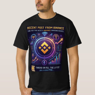 T-shirt Chemise Graphique d'Analyse de Trading Crypto Futu